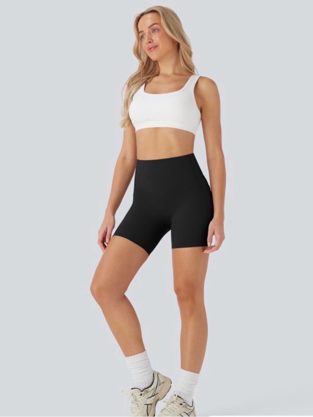 Halara UltraSculpt™ High Waisted Butt Lifting Tummy Control Pocket Shaping Short